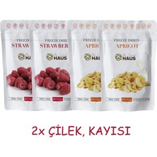 The Snack Haus Freeze Dried Çilek, Kayısı