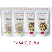 The Snack Haus Freeze Dried Muz, Elma