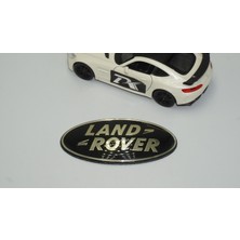 Dk Land Rover Ön Panjur ve Bagaj Siyah Gümüş Logo Amblem 85MM