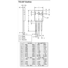 Havyatech N Kanal Mosfet - TO247-3 IXTH15N50L2 15A 500V