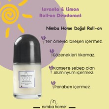 Nimba Home Lavanta & Limon Roll-On Deodorant 50 cc (1 Adet Seyahat Sabunu Hediyeli)