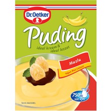 Dr. Oetker 6'lı Muzlu Puding 120 gr