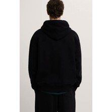 Swozz Wilfried Zaha Baskılı Oversize  Pamuk Kapüşonlu Sweatshirt Boyfriend Hoodie