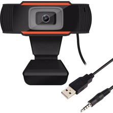 İthalnet Tak Çalıştır 5 Mp Mikrofonlu 720P USB Webcam Pc Kamera (81)