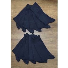 Leement Socks Erkek Pamuklu Orta Kalın Klasik Çorap 12 Çift