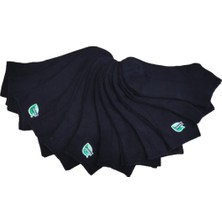 Leement Socks Erkek 12 Çift Bambu Patik Çorap Burun Dikişsiz