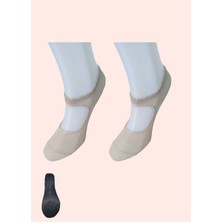 Leement Socks 2'li Yoga Plates Ve Spor Çorabı Taban Altı Kaydırmaz