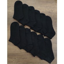 Leement Socks Unisex 12 Çift Bambu Patik Çorap Dikişsiz