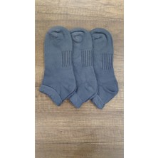 Leement Socks Kadın 3 Çift Bambu Patik Çorap Dikişsiz Yumuşak Dokulu