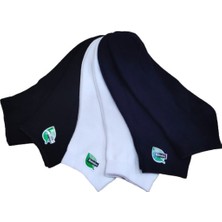 Leement Socks Erkek 6 Çift Bambu Patik Çorap Burun Dikişsiz