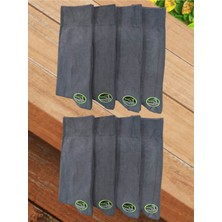 Leement Socks Erkek Bambu Dikişsiz Çorap 8 Çift Klasik