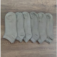 Leement Socks Unisex 6 Çift Bambu Patik Çorap Dikişsiz