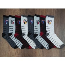 Leement Socks Çocuk Pamuklu Kokulu Çorap 8 Çift Desenli