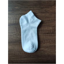 Leement Socks Çocuk 12 Çift Pamuklu Patik Çorap Dikişsiz Burun