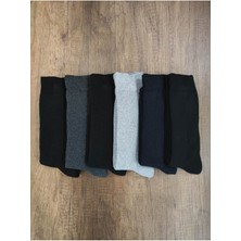 Leement Socks Erkek 6'Lı Kalın Havlu Çorap Pamuklu
