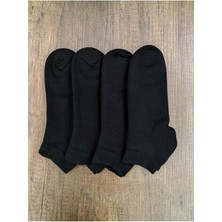 Leement Socks Unisex 4 Çift Havlu Kısa Patik Çorap