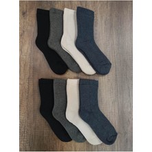 Leement Socks Çocuk Kalın Havlu Termal Çorap 8 Çift Çorap