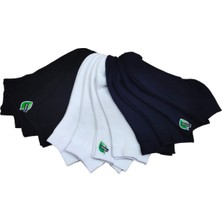 Leement Socks Erkek 12 Çift Bambu Patik Çorap Burun Dikişsiz