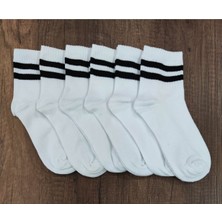 Leement Socks Erkek 6'Lı Orta Konç Spor Çorap Kolej