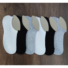 Leement Socks 6 Çift Pamuklu Snekers Sıfır Boy Üstü Hava Alan Delikli Örgü