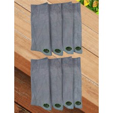 Leement Socks Erkek Bambu Dikişsiz Çorap 8 Çift Klasik