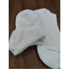 Leement Socks Unisex 4 Çift Havlu Kısa Patik Çorap