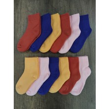Leement Socks Çocuk Kalın Havlu Termal Çorap 12 Çift Çorap