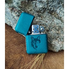 Atölye Çınar Deri Kılıflı Zippo Çakmak