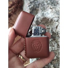 Atölye Çınar Deri Kılıflı Zippo Çakmak