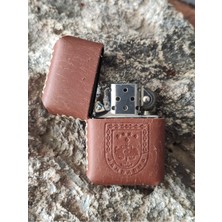 Atölye Çınar Deri Kılıflı Zippo Çakmak