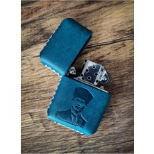 Atölye Çınar Deri Kılıflı Zippo Çakmak