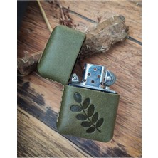 Atölye Çınar Deri Kılıflı Zippo Çakmak