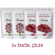 The Snack Haus Freeze Dried Incir, Çilek