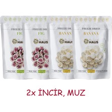 The Snack Haus Freeze Dried Incir, Muz