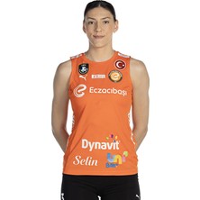 Puma Eczacıbaşı Women Voleybol Jersey Eczacıbaşı Voleybol Forması ECZ-70639520 Turuncu