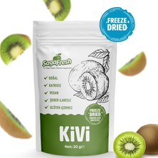 Saga Fresh Dondurularak Kurutulmuş Çıtır Kivi Dilimleri 20G