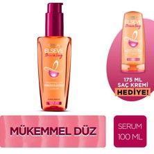 L'oréal Paris Elseve Dream Long Mükemmel Düz Pürüzsüzleştirici Serum & 175 ml Dream Long Saç Kremi