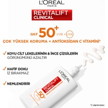 L'oréal Paris Revitalift Clinical Spf 50+ Günlük Yüksek Uv Korumalı Yüz Güneş Kremi 50ML Cep Aynası Hediyeli