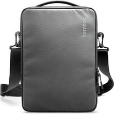 Tomtoc Su Geçirmez Siyah Laptop Notebook Omuz Çantası