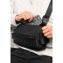 Tomtoc Explorer H02 8.3 inç / 4L Siyah  Omuz ve Bel Çantası - T21S1D1