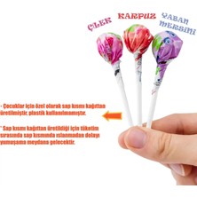 Mom Organik Lolipop (Çilek, Karpuz, Yaban Mersini ve C Vitamini)  3'lü Paket