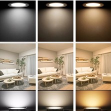 Cata 10 Adet 9 Watt Slim LED Panel Beyaz Işık Metal Kasa CT-5146B