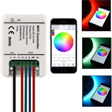 Kaled Rgb Şerit LED  Wifi Kablosuz Kontroller Magic Home 5 Kanal 20 Amper Desteklik8