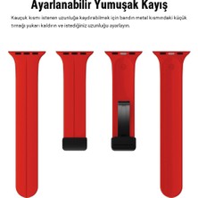 Kip GSM Apple Watch 38MM Su Geçirmez Silikon Spor Kordonu, Kolay Takma/çıkarma, Metal Manyetik özellikli