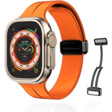 Kip GSM Apple Watch 38MM Su Geçirmez Silikon Spor Kordonu, Kolay Takma/çıkarma, Metal Manyetik özellikli