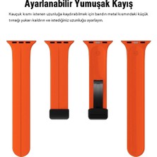 Kip GSM Apple Watch 38MM Su Geçirmez Silikon Spor Kordonu, Kolay Takma/çıkarma, Metal Manyetik özellikli