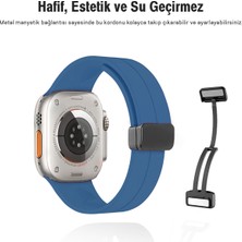 Kip GSM Apple Watch 38MM Su Geçirmez Silikon Spor Kordonu, Kolay Takma/çıkarma, Metal Manyetik özellikli