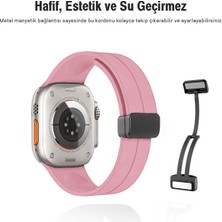 Kip GSM Apple Watch 38MM Su Geçirmez Silikon Spor Kordonu, Kolay Takma/çıkarma, Metal Manyetik özellikli