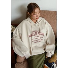 Only Trendwear  Unisex Always Be Positive Baskılı Sweatshirt