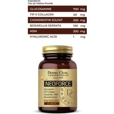 Neoforce 90 Tablet Glucosamine, Tip 2 Collagen 2'li Set